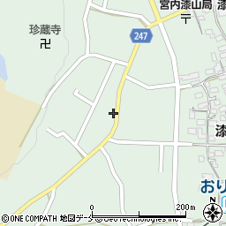 山形県南陽市漆山1814周辺の地図