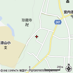 山形県南陽市漆山1838-6周辺の地図