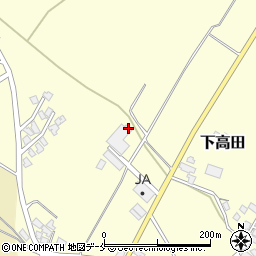 新潟県胎内市下高田987周辺の地図