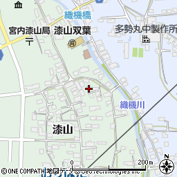 山形県南陽市漆山1433-10周辺の地図