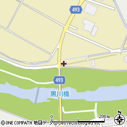 新潟県胎内市黒川49周辺の地図