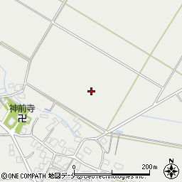 新潟県胎内市赤川周辺の地図