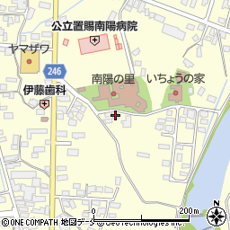 山形県南陽市宮内1232-3周辺の地図