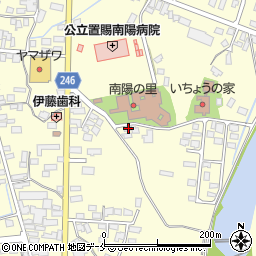 山形県南陽市宮内1232-4周辺の地図