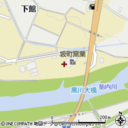 新潟県胎内市黒川24周辺の地図