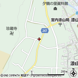 山形県南陽市漆山1787周辺の地図