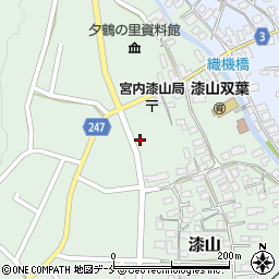 寒河江　茶道教室周辺の地図
