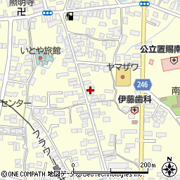 山形県南陽市宮内1123-2周辺の地図