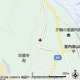 山形県南陽市漆山1757周辺の地図