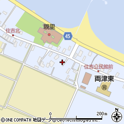 新潟県佐渡市住吉160周辺の地図