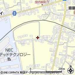 山形県南陽市宮内4887-4周辺の地図