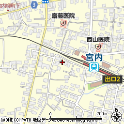 山形県南陽市宮内2861周辺の地図