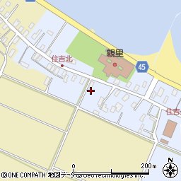 新潟県佐渡市住吉152周辺の地図