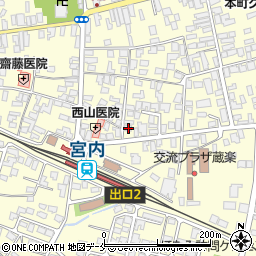 山形県南陽市宮内2746-6周辺の地図