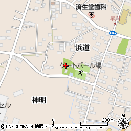 森房早川神社周辺の地図