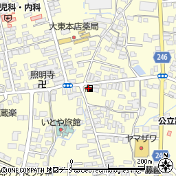 ＥＮＥＯＳ宮内ＳＳ周辺の地図