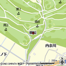 宮城県柴田町（柴田郡）船迫（柳松）周辺の地図