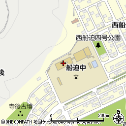 柴田町立船迫中学校周辺の地図