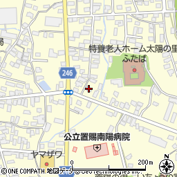 山形県南陽市宮内2423周辺の地図