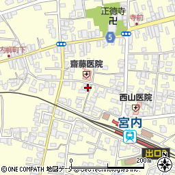 山形県南陽市宮内2962周辺の地図