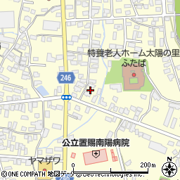 山形県南陽市宮内2423-1周辺の地図