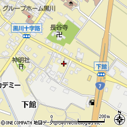 新潟県胎内市黒川1474周辺の地図