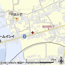 山形県南陽市宮内3037-2周辺の地図