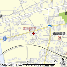 山形県南陽市宮内3023周辺の地図