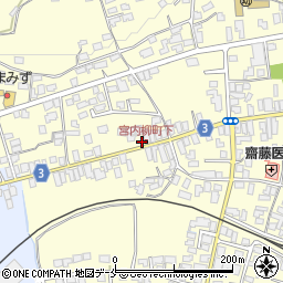 山形県南陽市宮内3126-1周辺の地図