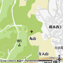 宮城県柴田郡柴田町槻木丸山周辺の地図
