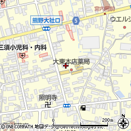 星盛七呉服店周辺の地図