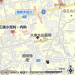 星盛七呉服店周辺の地図