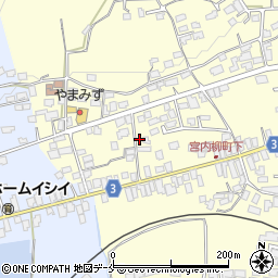 山形県南陽市宮内3155-7周辺の地図