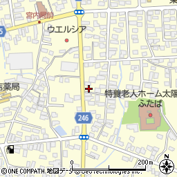 山形県南陽市宮内2438-30周辺の地図