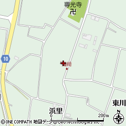 蒲崎公会堂周辺の地図