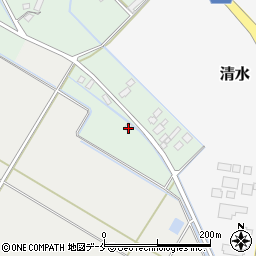 新潟県胎内市鴻ノ巣720周辺の地図