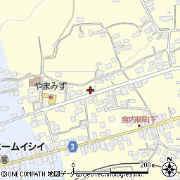 山形県南陽市宮内3151-1周辺の地図