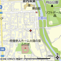 山形県南陽市宮内2396-7周辺の地図