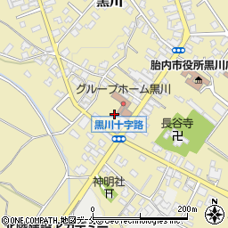 新潟県胎内市黒川1285周辺の地図