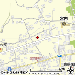 山形県南陽市宮内3116-20周辺の地図