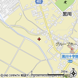 新潟県胎内市黒川1196-5周辺の地図