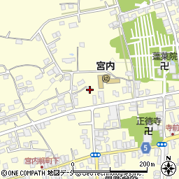 山形県南陽市宮内3106-26周辺の地図