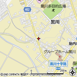 新潟県胎内市黒川1205周辺の地図