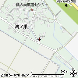 新潟県胎内市鴻ノ巣746周辺の地図