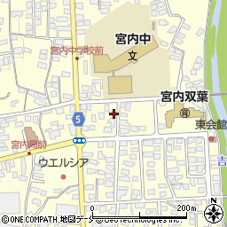 山形県南陽市宮内2422-9周辺の地図