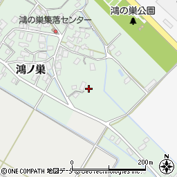 新潟県胎内市鴻ノ巣718周辺の地図