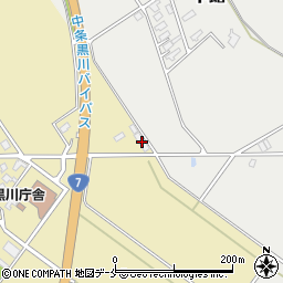 新潟県胎内市黒川1667周辺の地図