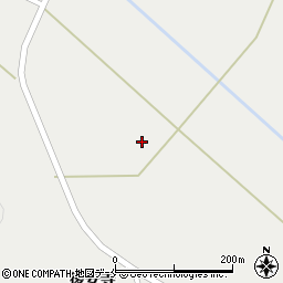 宮城県刈田郡蔵王町曲竹三月田周辺の地図