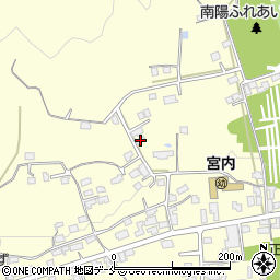 山形県南陽市宮内3323-3周辺の地図