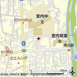 山形県南陽市宮内2422-25周辺の地図